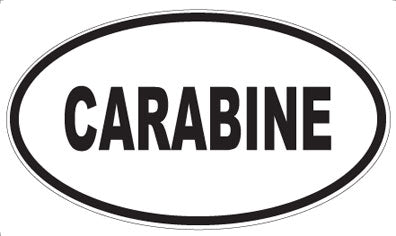 CARABINE - Oval Magnet