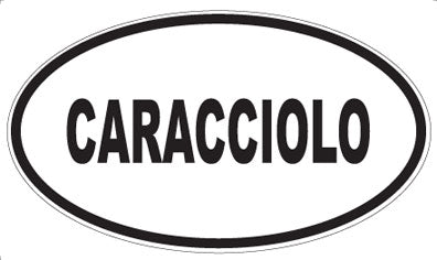 CARACCIOLO - Oval Magnet