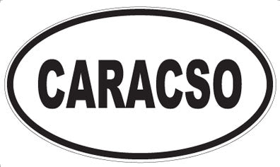 CARACSO - Oval Magnet