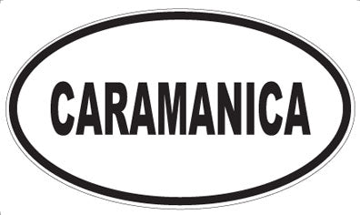 CARAMANICA - Oval Magnet