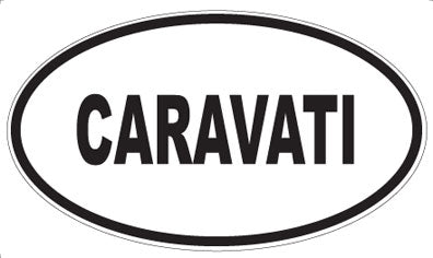 CARAVATI - Oval Magnet