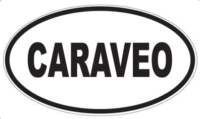 CARAVEO - Oval Magnet