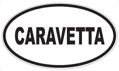 CARAVETTA - Oval Magnet
