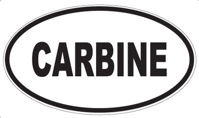 CARBINE - Oval Magnet