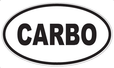 CARBO - Oval Magnet