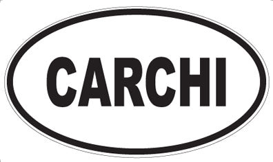 CARCHI - Oval Magnet