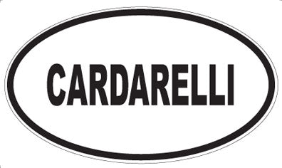 CARDARELLI - Oval Magnet