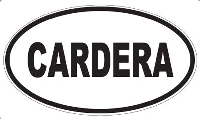 CARDERA - Oval Magnet