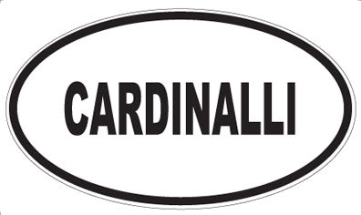 CARDINALLI - Oval Magnet