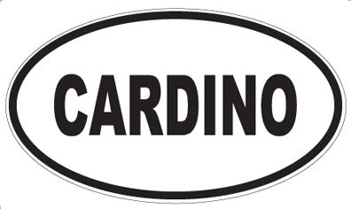 CARDINO - Oval Magnet
