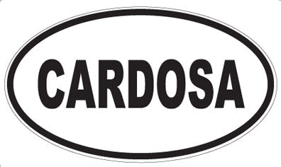 CARDOSA - Oval Magnet