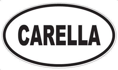 CARELLA - Oval Magnet