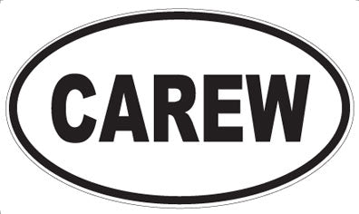 CAREW - Oval Magnet