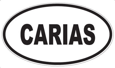 CARIAS - Oval Magnet