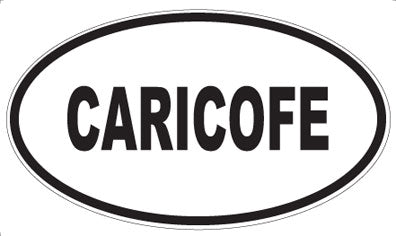 CARICOFE - Oval Magnet
