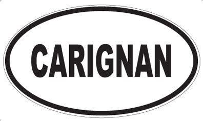 CARIGNAN - Oval Magnet
