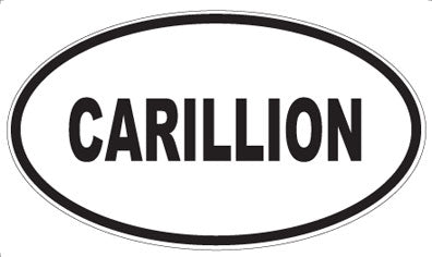 CARILLION - Oval Magnet