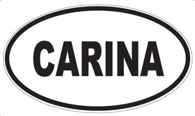 CARINA - Oval Magnet