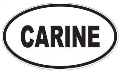 CARINE - Oval Magnet