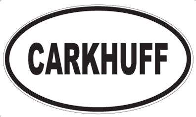 CARKHUFF - Oval Magnet
