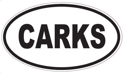 CARKS - Oval Magnet
