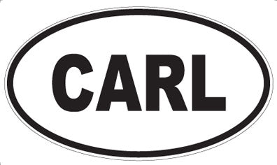 CARL - Oval Magnet