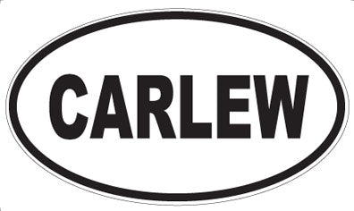 CARLEW - Oval Magnet