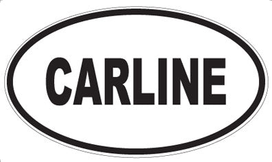 CARLINE - Oval Magnet