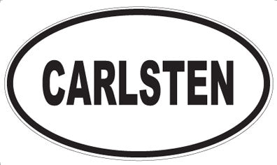 CARLSTEN - Oval Magnet