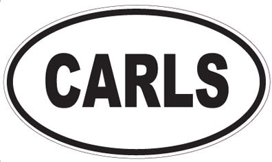 CARLS - Oval Magnet