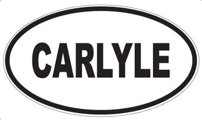 CARLYLE - Oval Magnet