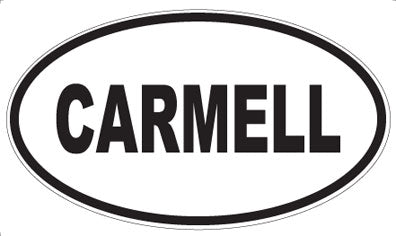 CARMELL - Oval Magnet