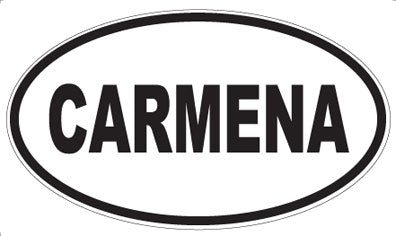CARMENA - Oval Magnet