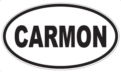 CARMON - Oval Magnet