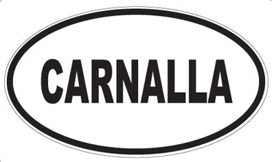 CARNALLA - Oval Magnet