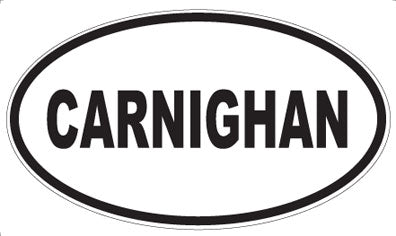 CARNIGHAN - Oval Magnet