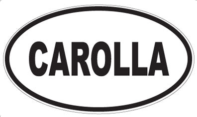 CAROLLA - Oval Magnet