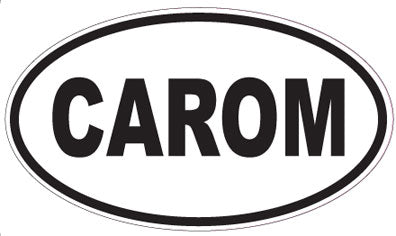 CAROM - Oval Magnet