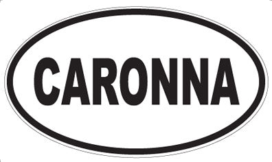 CARONNA - Oval Magnet