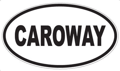 CAROWAY - Oval Magnet