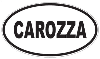 CAROZZA - Oval Magnet