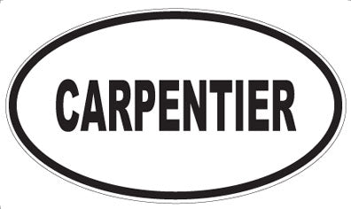 CARPENTIER - Oval Magnet