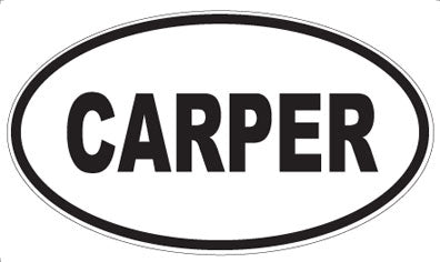 CARPER - Oval Magnet