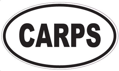 CARPS - Oval Magnet