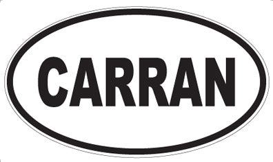 CARRAN - Oval Magnet