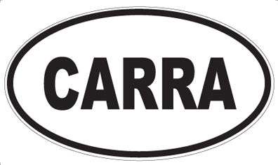 CARRA - Oval Magnet