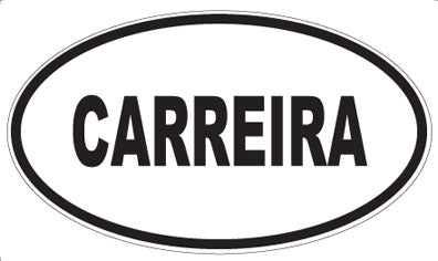 CARREIRA - Oval Magnet