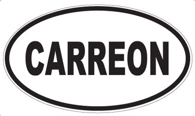 CARREON - Oval Sticker