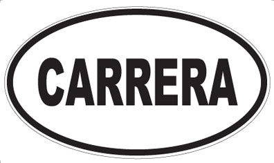 CARRERA - Oval Magnet