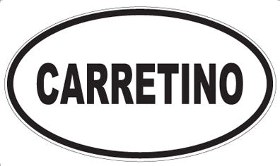 CARRETINO - Oval Magnet